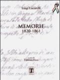 Memorie 1820-1861