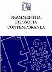 Frammenti di filosofia contemporanea: 1