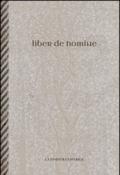 Liber de homine. Testo latino a fronte