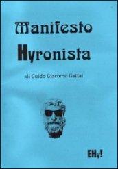 Manifesto hyronista. manifesto del movimento hyronista