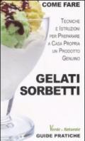 Gelati e sorbetti