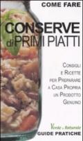 Conserve di primi piatti