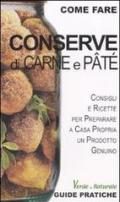 Conserve di carne e patè