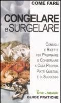 Congelare e surgelare