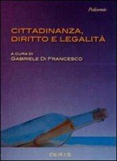 Cittadinanza, diritto e legalità