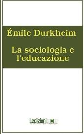 La sociologia e l'educazione