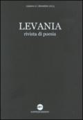 Levania. Rivista di poesia (2013). 2.