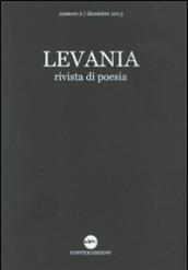 Levania. Rivista di poesia (2013). 2.