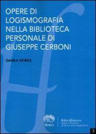 Opere di logismografia nella biblioteca personale di Giuseppe Cerboni