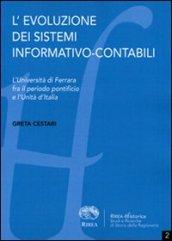 L'evoluzione dei sistemi informativo-contabili. L'Università di Ferrara fra il periodo pontificio e l'Unità d'Italia