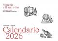Veneziani a Tavola CALENDARIO 2026. Venezia e il suo vino. Ediz. illustrata