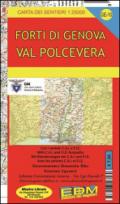 Ge-10 Valpolcevera. Carte dei sentieri di Liguria