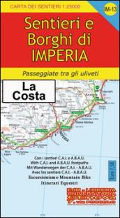 Sentieri e borghi di Imperia. Carta dei sentieri