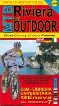 MTB-6 riviera dell'outdoor. Carte dei sentieri di Liguria per mountain bike MTB VTT