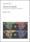 Auctor in fabula. Un essai sur la poétique de Tabucchi