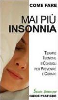 Mai più insonnia