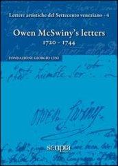 Owen McSwiny's letters (1720-1744). Ediz. multilingue