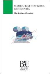 Manuale di statistica giudiziaria