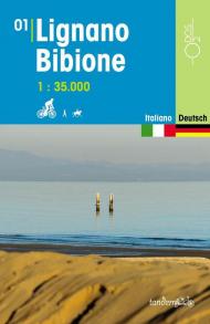 Lignano, Bibione 1:35.000. Ediz. multilingue. Con Carta geografica ripiegata