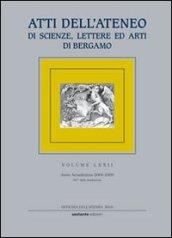 Atti dell'Ateneo di scienze, lettere ed arti di Bergamo: 72