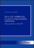 D.L.vo 231 Ambiente. Le nuove responsabilità ambientali