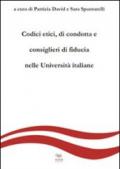 Codici etici, di condotta e consiglieri di fiducia nelle università italiane