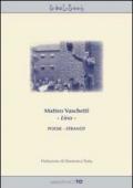 Matteo Vaschetti «Lino». Poesie-stranot