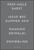 Massimo Grimaldi. Peep-Hole Sheet. Ediz. multilingue. Vol. 5
