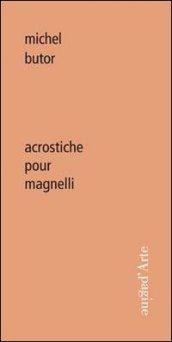 Acrostiche pour Magnelli