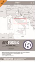 Avioportolano. VFR flight chart LI 4 Italy south-central. Ediz. bilingue