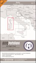 Avioportolano. VFR flight chart LI 7 Italy Sardinia-Corsica. Ediz. bilingue