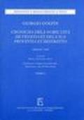 Cronicha dela nobil cità de Venetia et dela sua provintia et destretto (origini-1458)