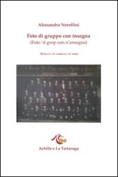 Foto di gruppo con insegna