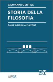 Storia della filosofia dalle origini a Platone