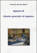 Appunti di chimica generale ed organica