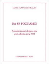 Da se poznamo! Fotostatini ponatis knjige o boju proti alkoholu iz leta 1931