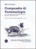 Compendio di terminologia per descrizione della variabilità esteriore nei cani e nelle razze canine: 3