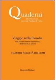 Viaggio nella filosofia. Filosofi nell'età dei lumi