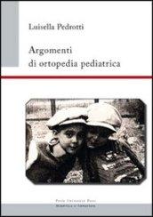 Argomenti di ortopedia pediatrica