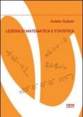 Lezioni di matematica e statistica