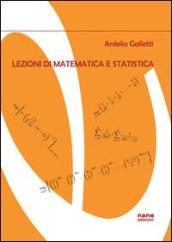 Lezioni di matematica e statistica