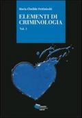 Elementi di criminologia vol.1