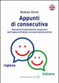 Appunti di consecutiva inglese-italiano