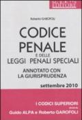 Codice penale e delle leggi penali speciali. Annotato con la giurisprudenza