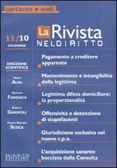 La rivista di Neldiritto (2010): 11