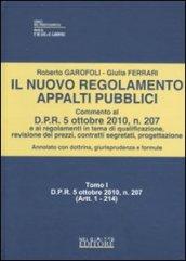 Il nuovo regolamento appalti pubblici