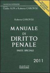 Manuale di diritto penale. Parte speciale