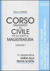 Corso ragionato di civile per gli scritti di magistratura