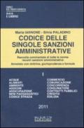 Codice delle singole sanzioni amministrative: 1