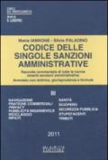 *CODICE DELLE SINGOLE SANZIONI AMMINISTRTIVE Tomo III - Raccolta commentata di tutte le norme recanti sanzioni amministrative